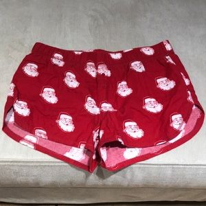 Santa sleep shorts